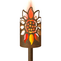Gartenfackel Sonnenblume - feuertonnen.org