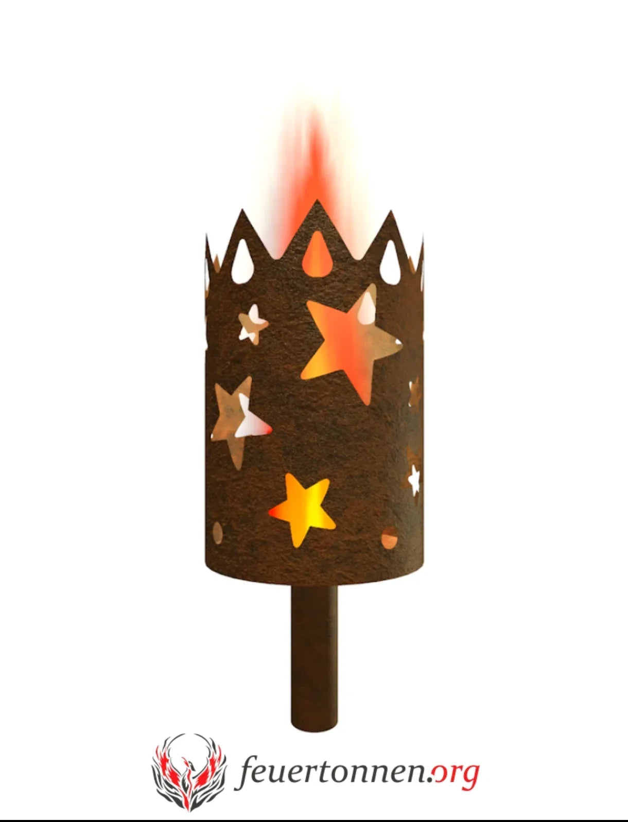 Gartenfackel Sterne 1 - feuertonnen.org