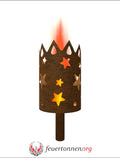 Gartenfackel Sterne 1 - feuertonnen.org