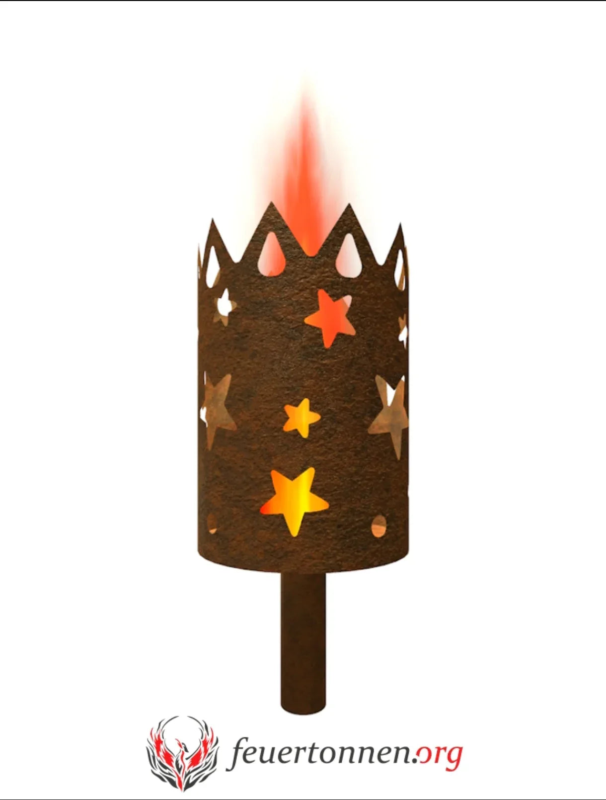 Gartenfackel Sterne 1 - feuertonnen.org