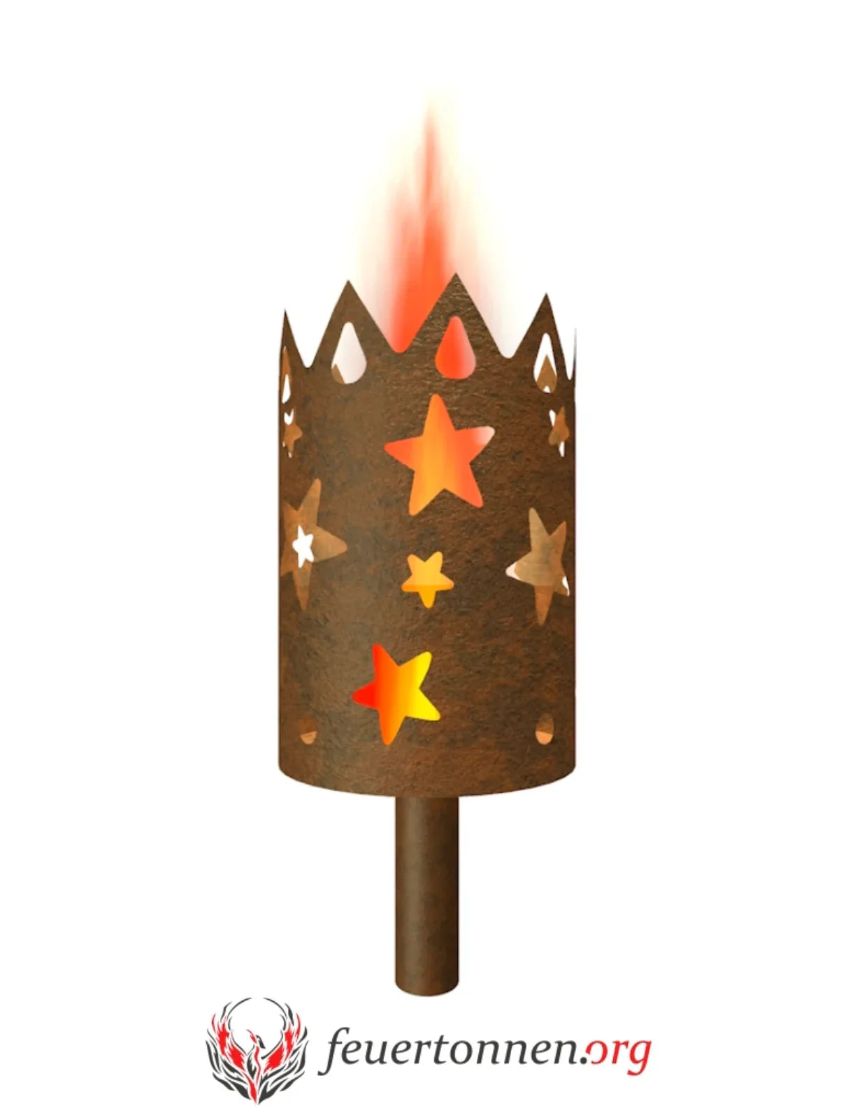 Gartenfackel Sterne 1 - feuertonnen.org
