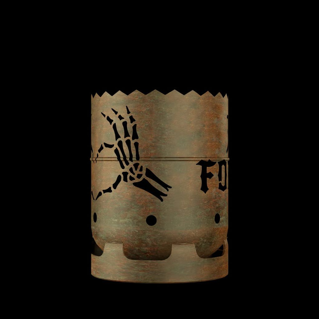 Feuertonne Heart Bones, JUST FOREVER - feuertonnen.org