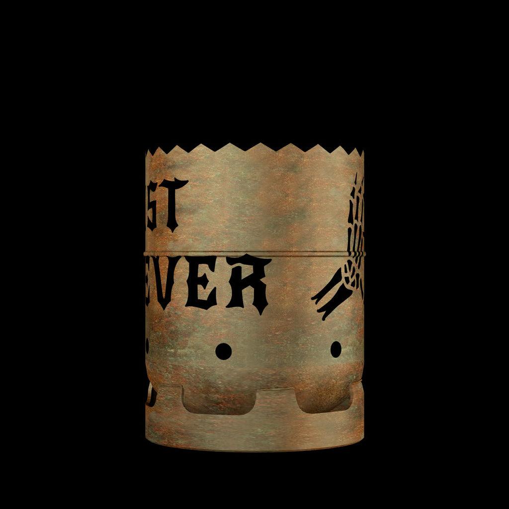 Feuertonne Heart Bones, JUST FOREVER - feuertonnen.org