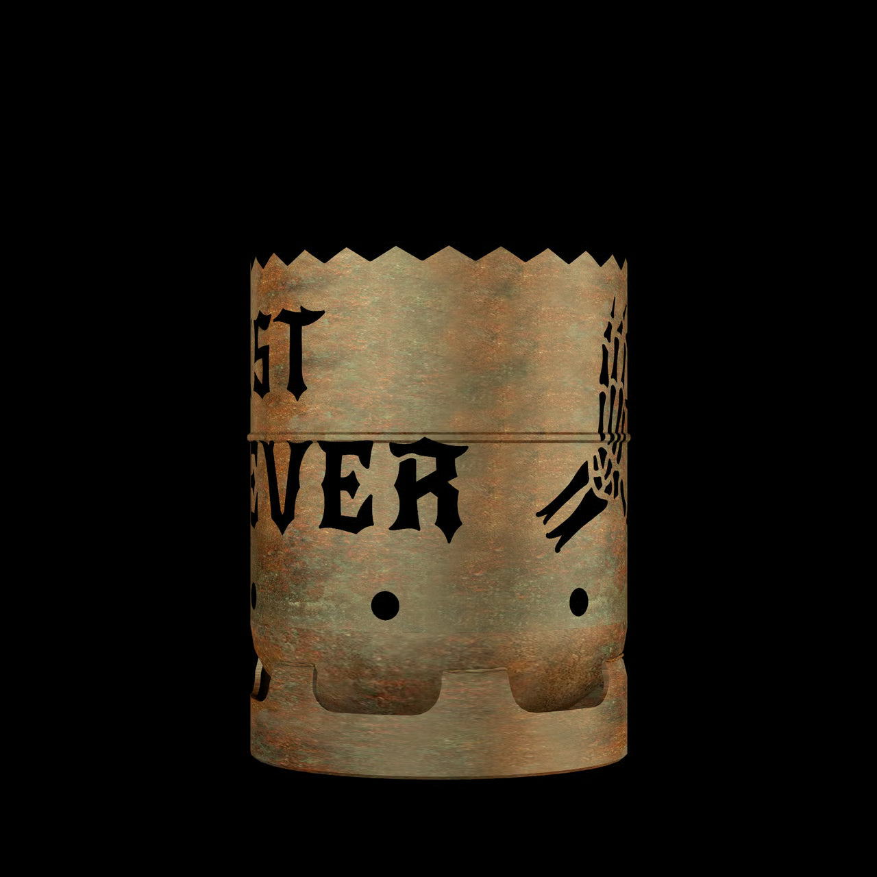 Feuertonne Heart Bones, JUST FOREVER - feuertonnen.org