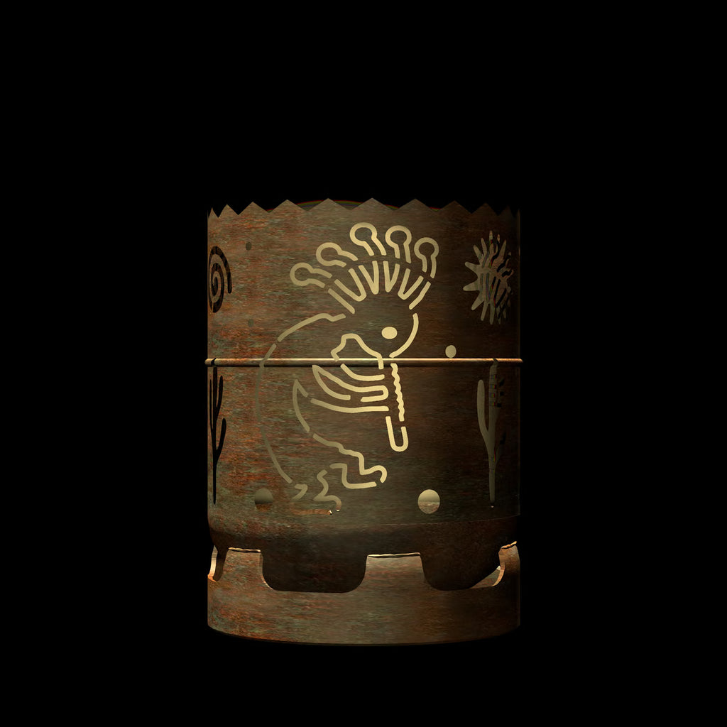 Feuertonne Kokopelli - feuertonnen.org