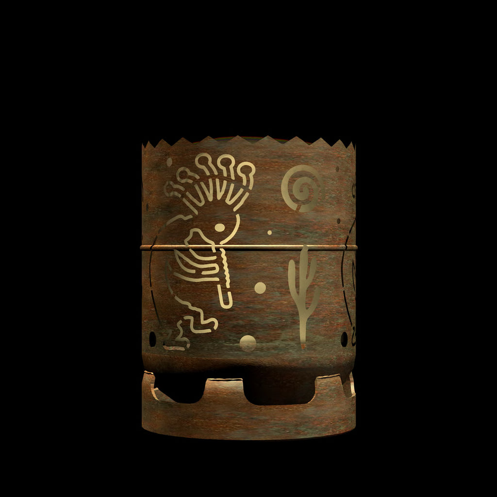 Feuertonne Kokopelli - feuertonnen.org