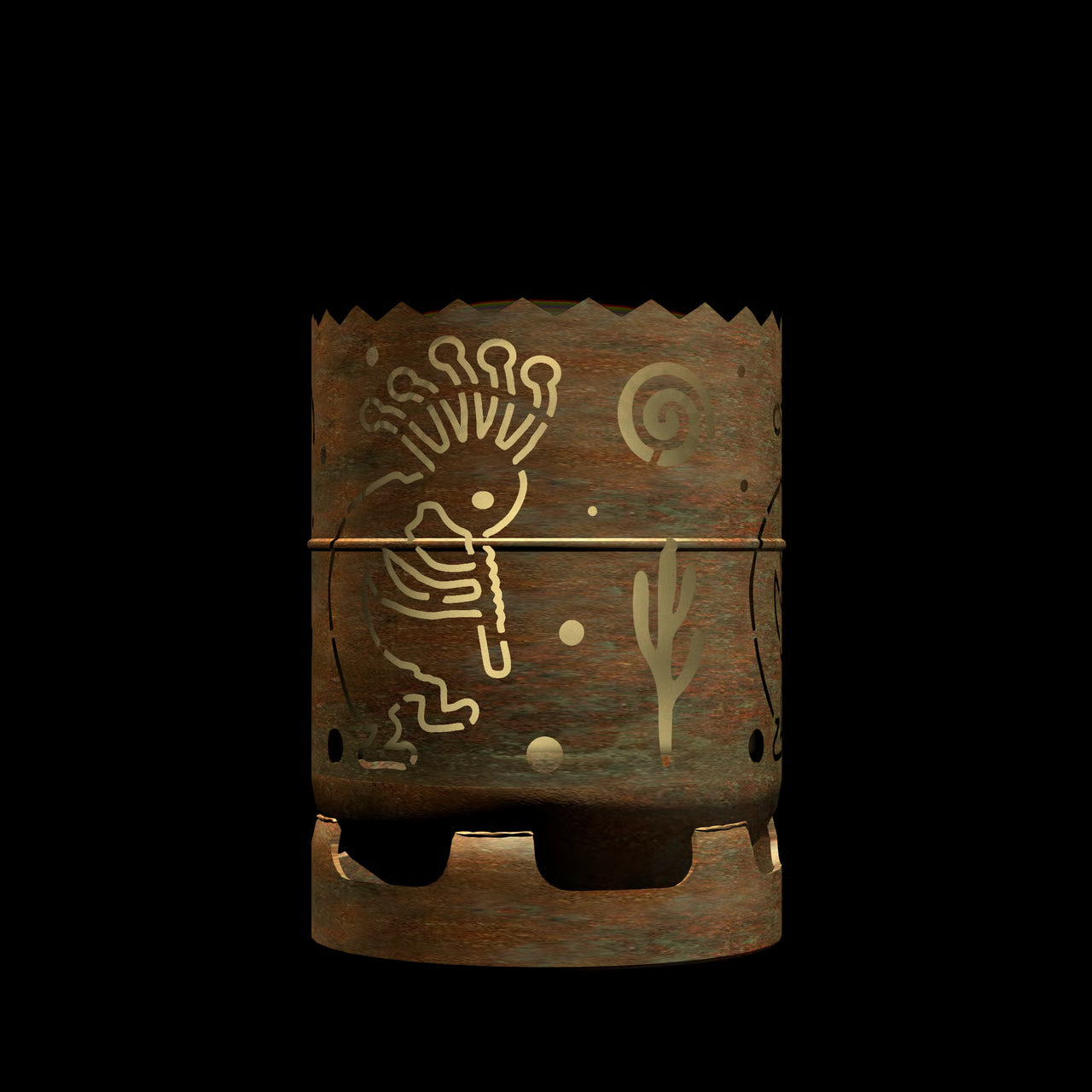 Feuertonne Kokopelli - feuertonnen.org