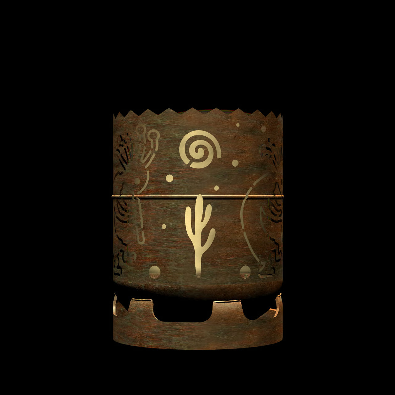 Feuertonne Kokopelli - feuertonnen.org