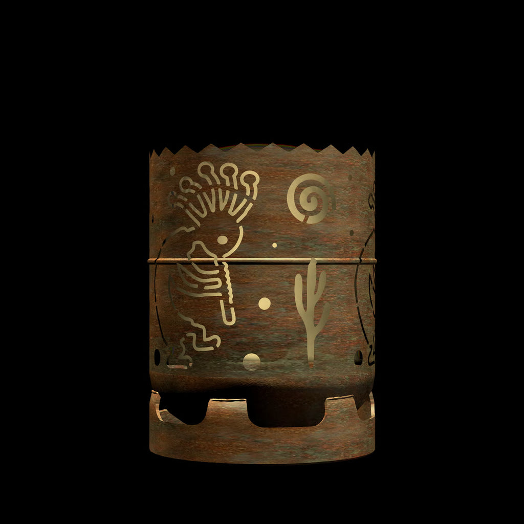 Feuertonne Kokopelli - feuertonnen.org