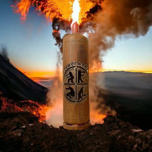 Feuertonne "Feuerwehr" inkl. Personalisierung - feuertonnen.org