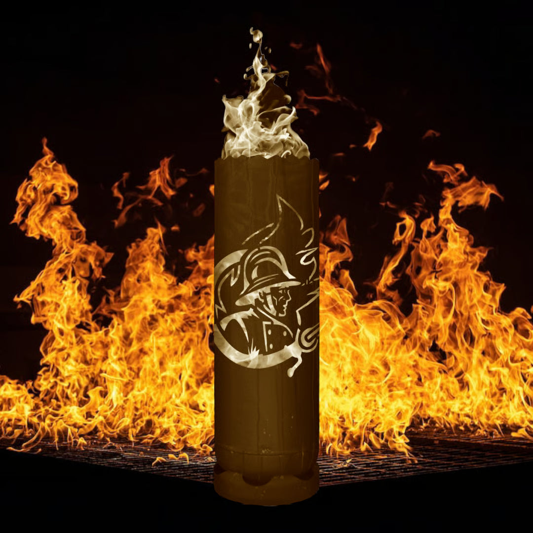 Feuertonne "Feuerwehr 2" (inkl. Personalisierung) - feuertonnen.org