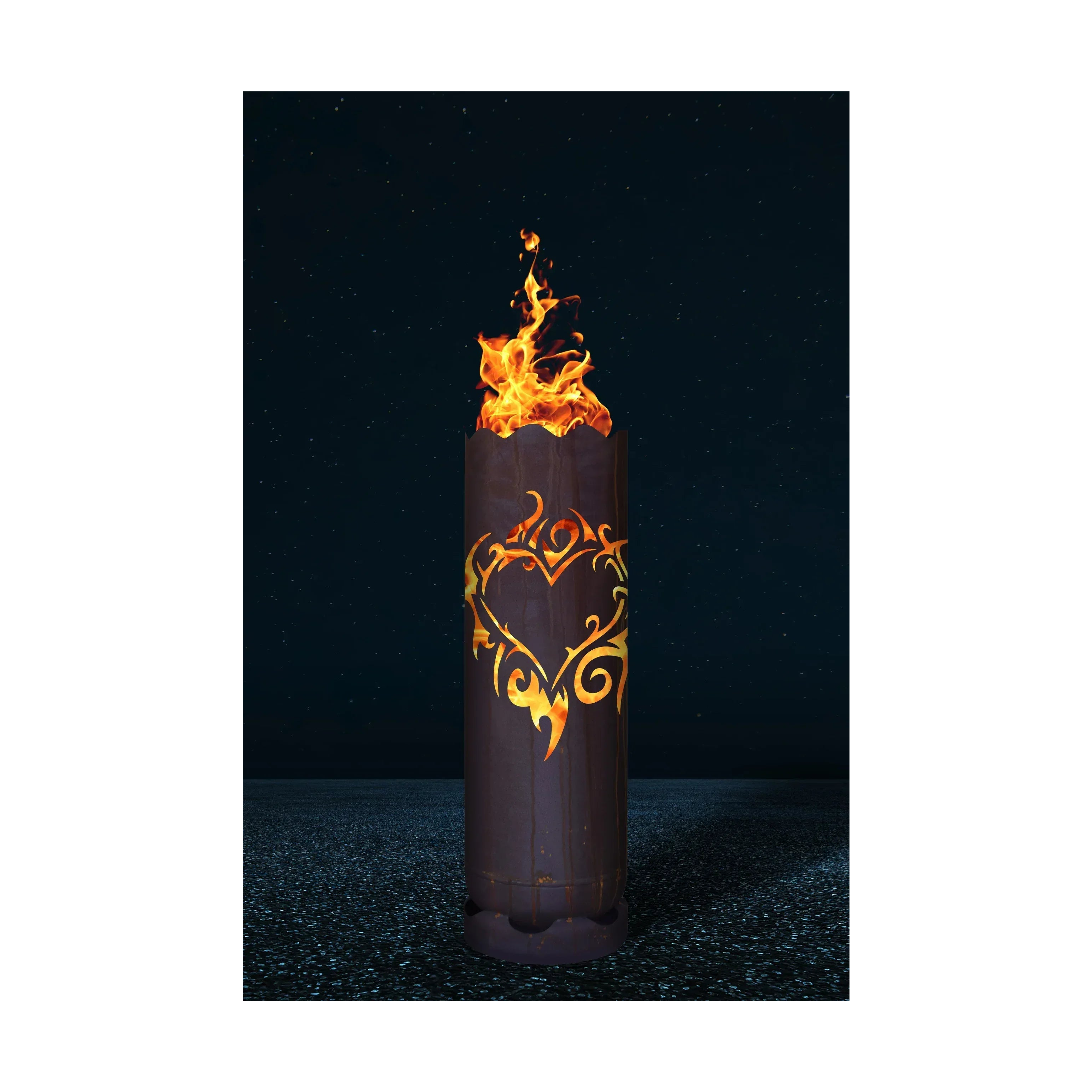 Feuertonne "Flammenherz 1"