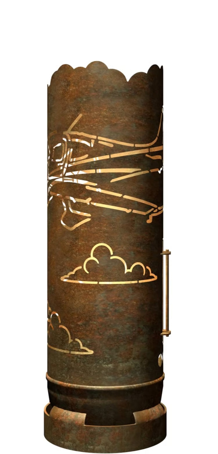 Feuertonne Flugzeug exklusiv Design - feuertonnen.org