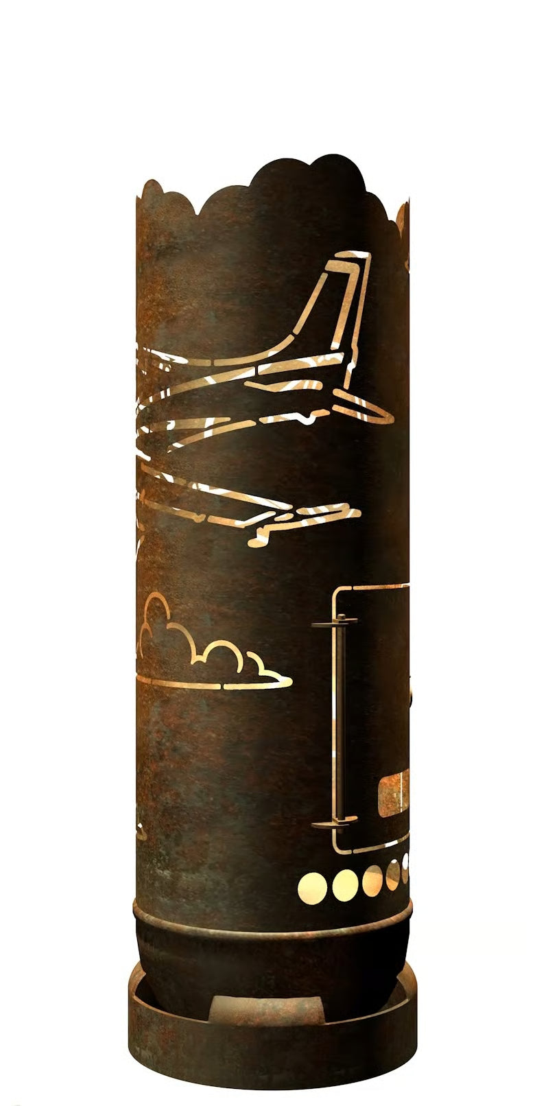 Feuertonne Flugzeug exklusiv Design - feuertonnen.org