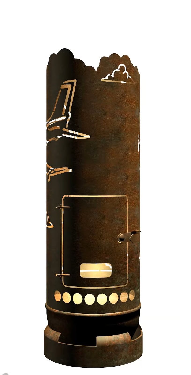 Feuertonne Flugzeug exklusiv Design - feuertonnen.org