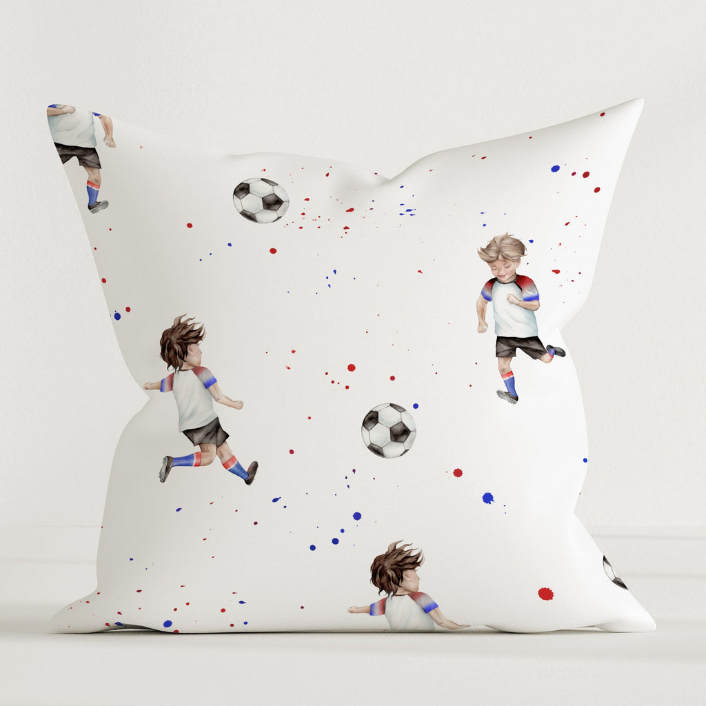 "Fussball" Premium Kinder Dekokissen