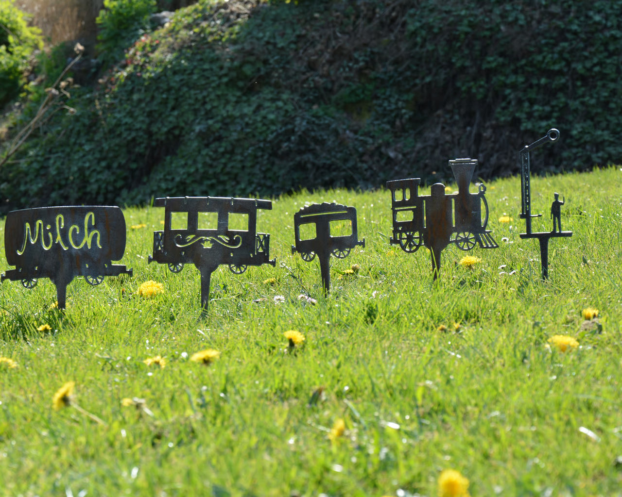 Dampflok Set 5 teili