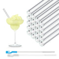 50x 15cm Glasstrohhalme für jeden Anlass inkl. Profi Reinigungsbürste