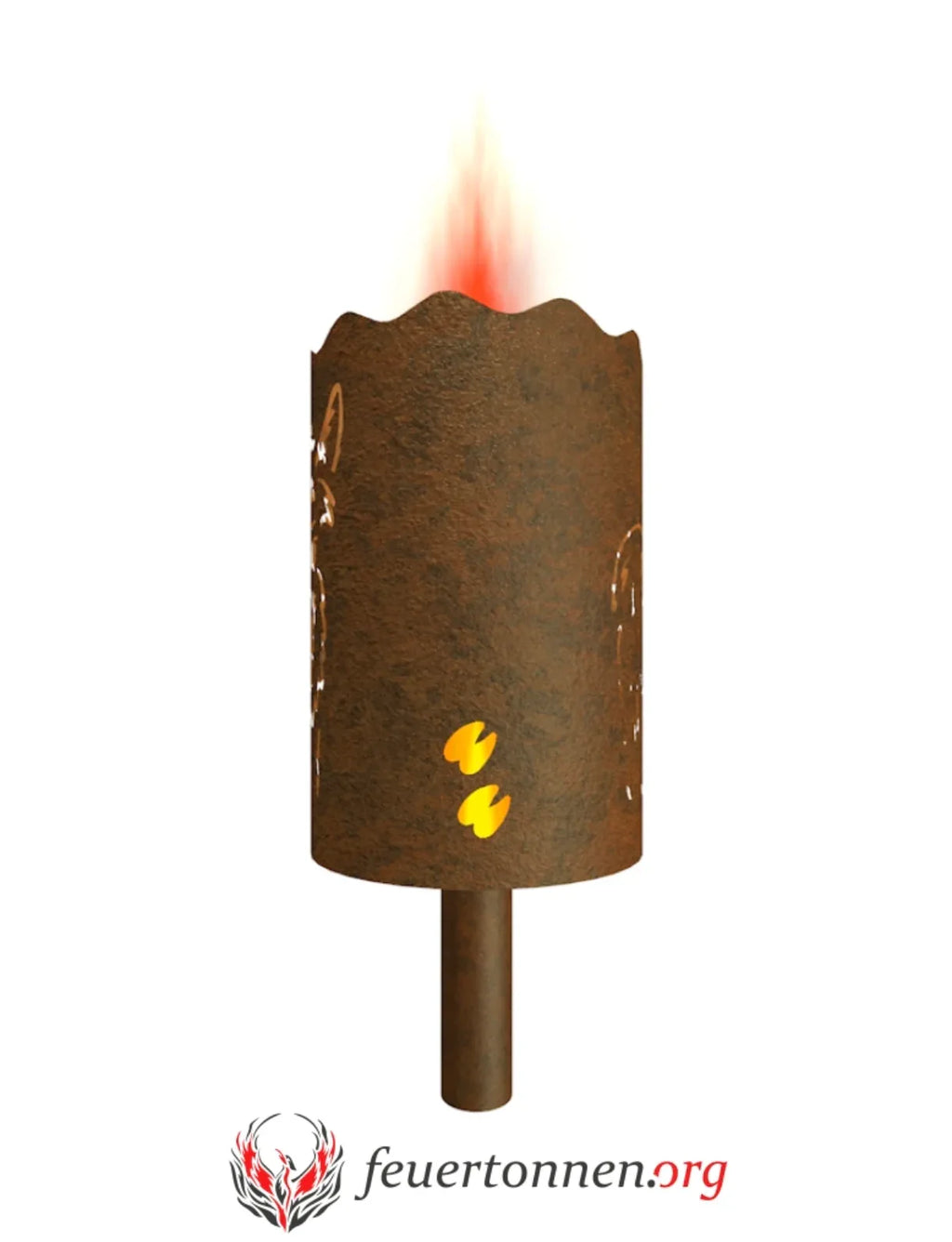 Gartenfackel Alpaka - feuertonnen.org