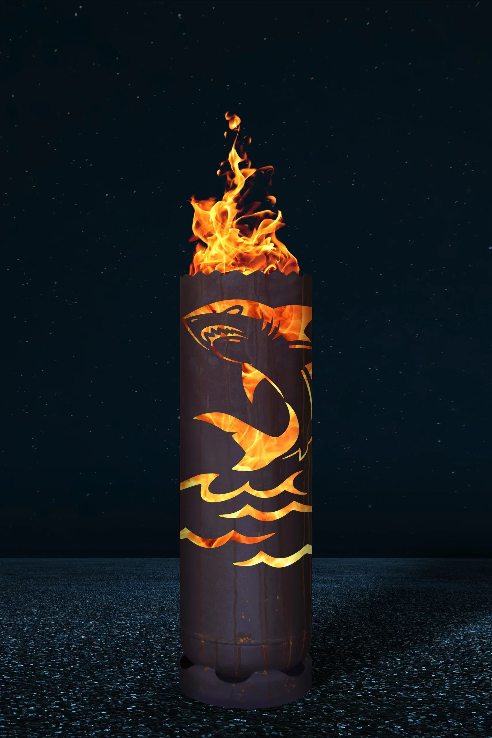 Feuertonne "Hai" - feuertonnen.org