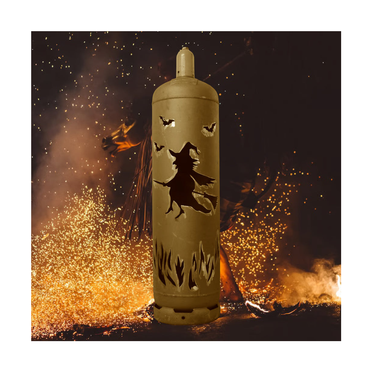 Baril à feu « Sorcière avec le feu »