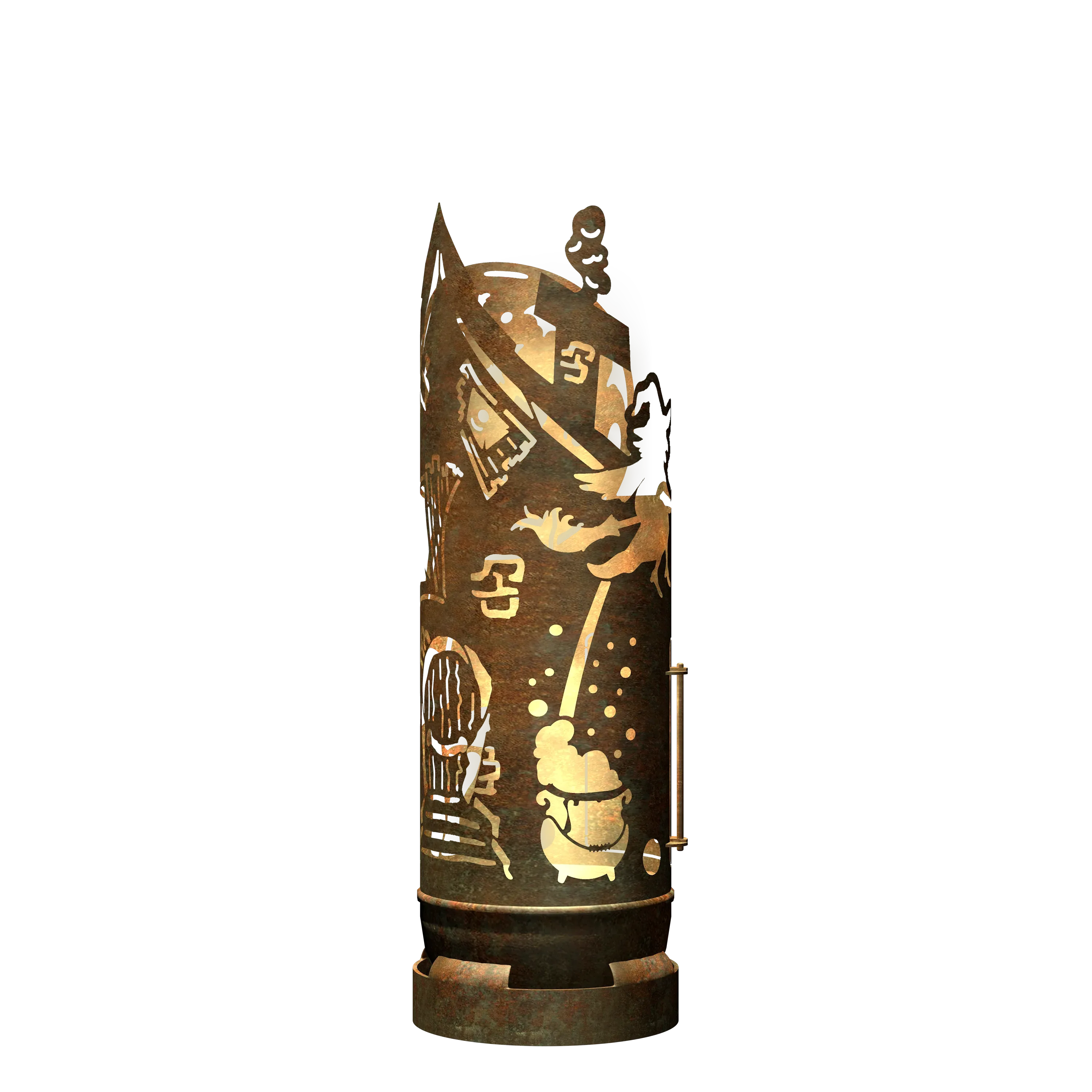 Feuertonne Hexenhaus exklusiv Design - feuertonnen.org