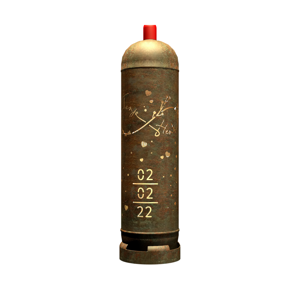 Fire barrel wedding motif 4 (incl. personalization)