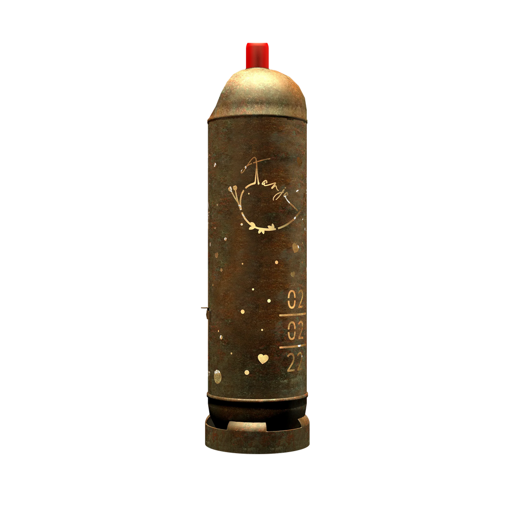 Fire barrel wedding motif 4 (incl. personalization)