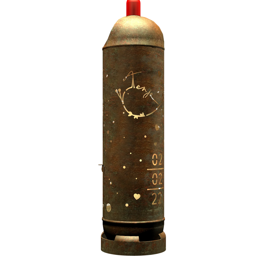 Feuertonne Hochzeitsmotiv 4 (inkl. Personalisierung) - feuertonnen.org