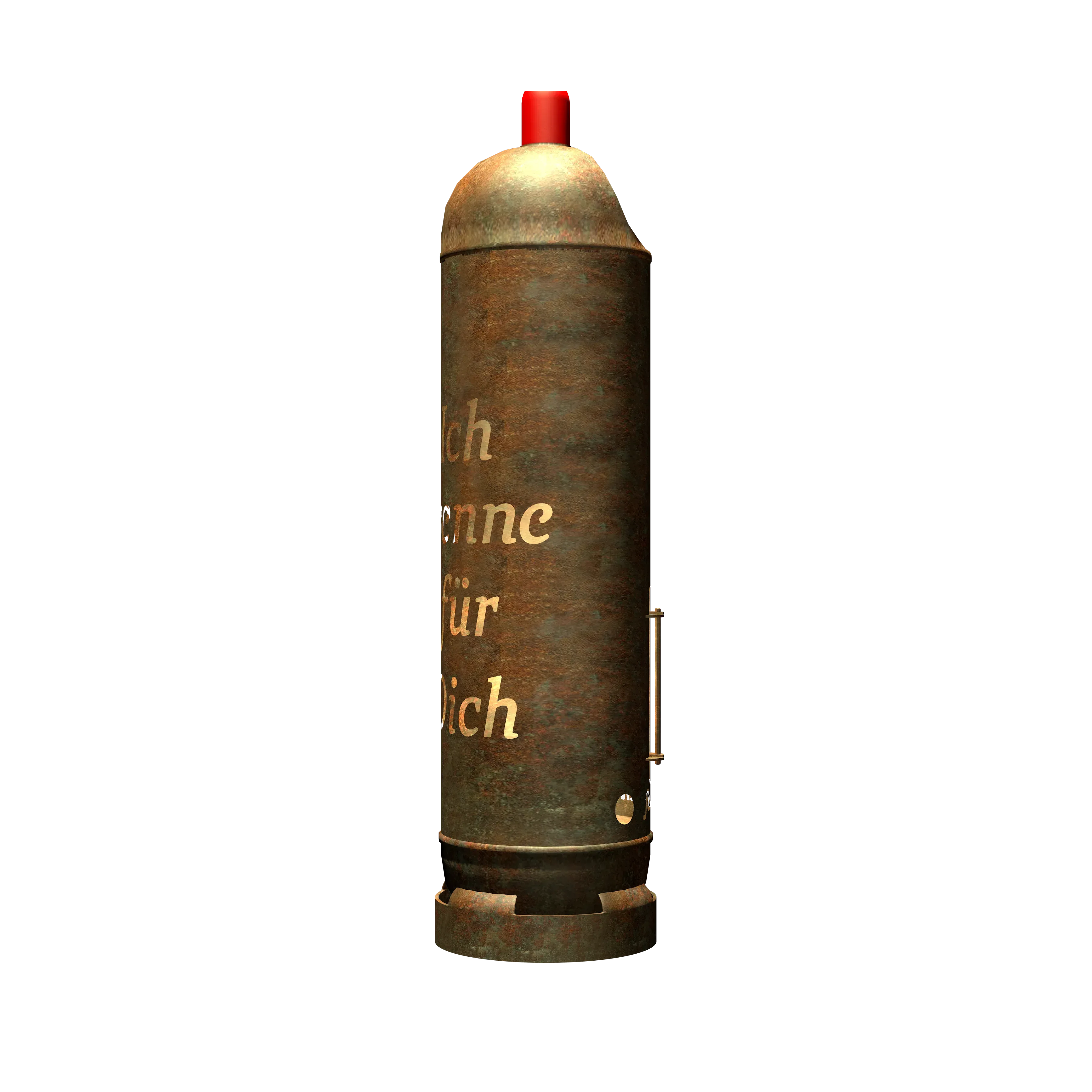 Feuertonne "Ich brenne für Dich"