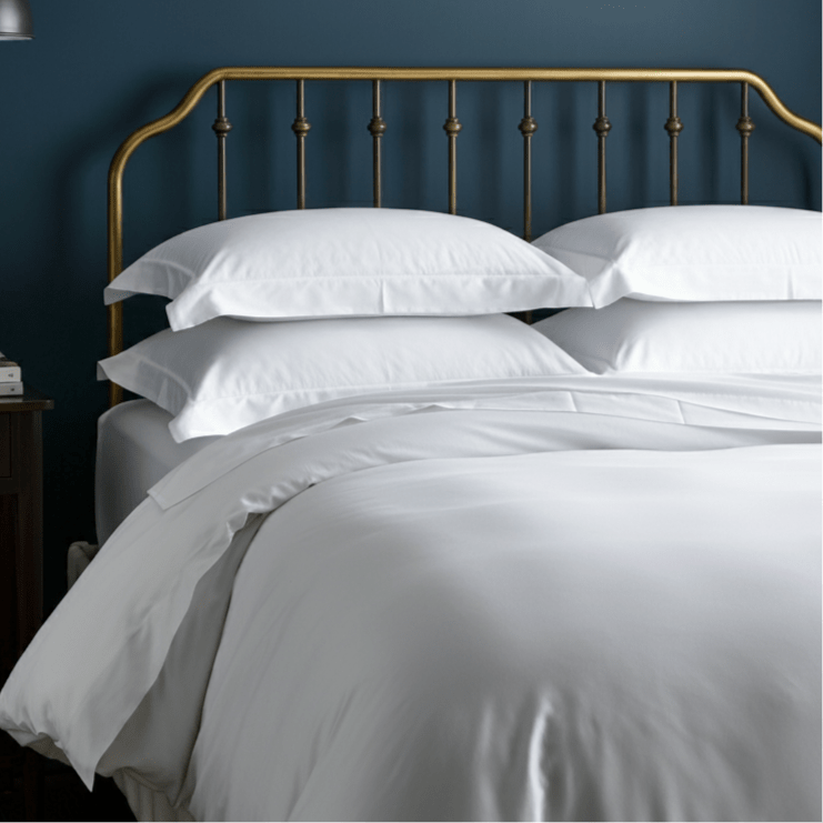 Grand Hotel Baumwolle Perkal Bettlaken