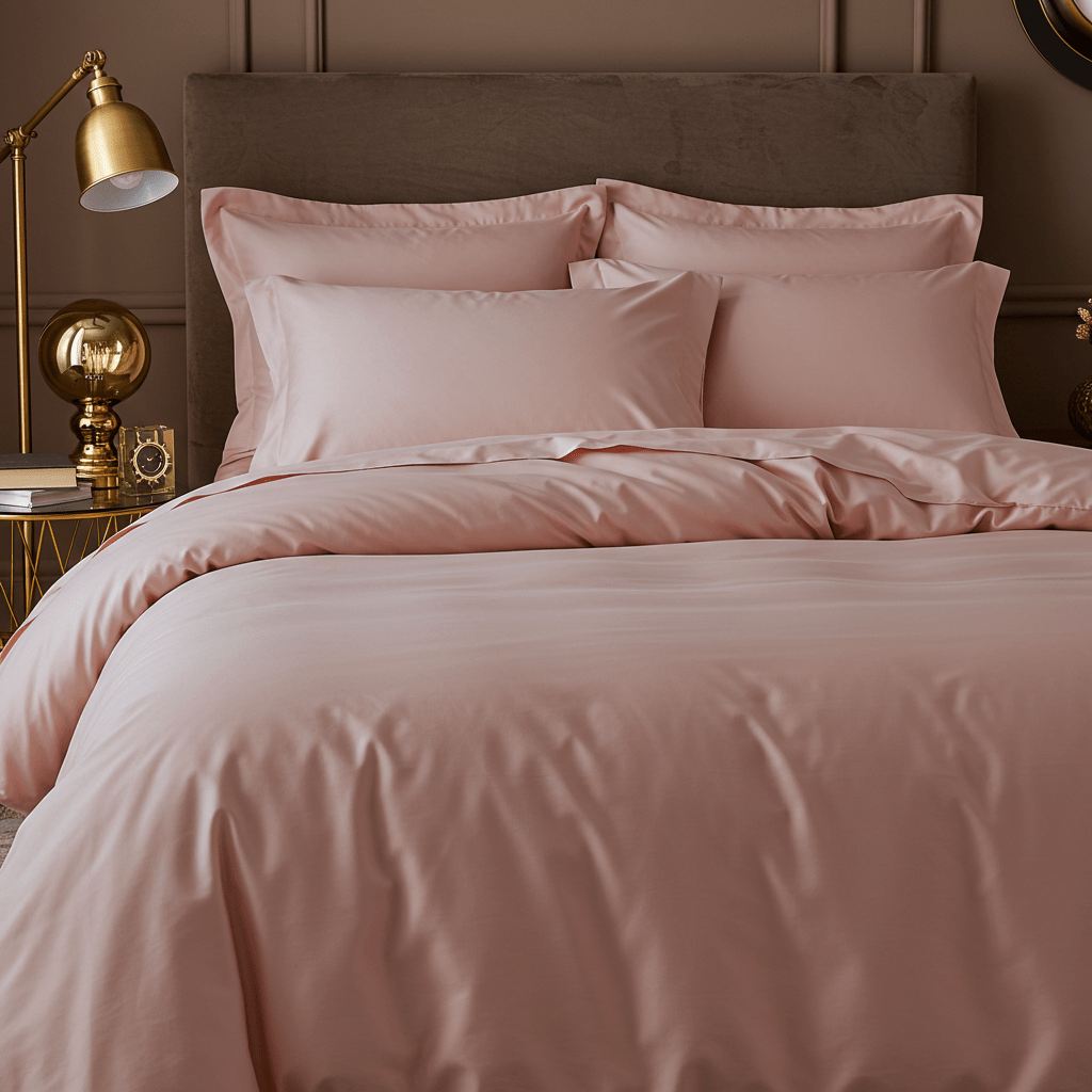 Charm Baumwolle Satin 2-Kissenbezug Set