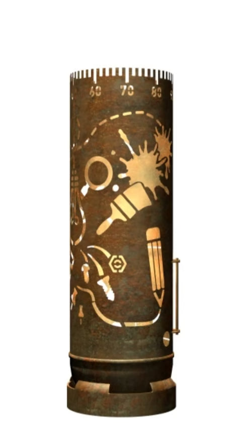 Feuertonne mit Kreativdesign - feuertonnen.org