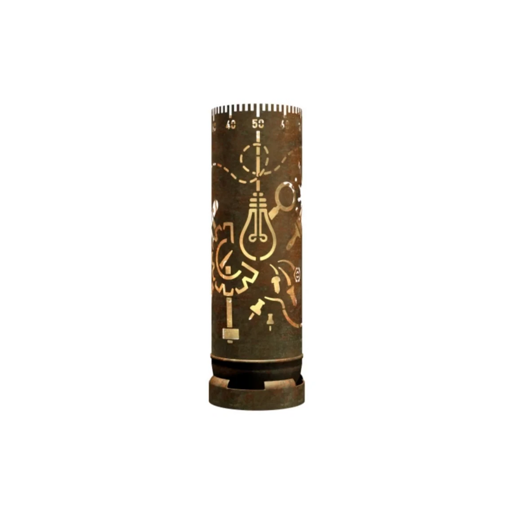 Fire barrel with creative design