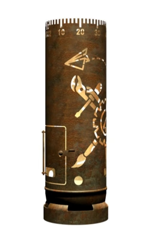 Feuertonne mit Kreativdesign - feuertonnen.org