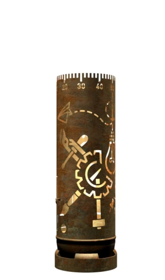 Feuertonne mit Kreativdesign - feuertonnen.org