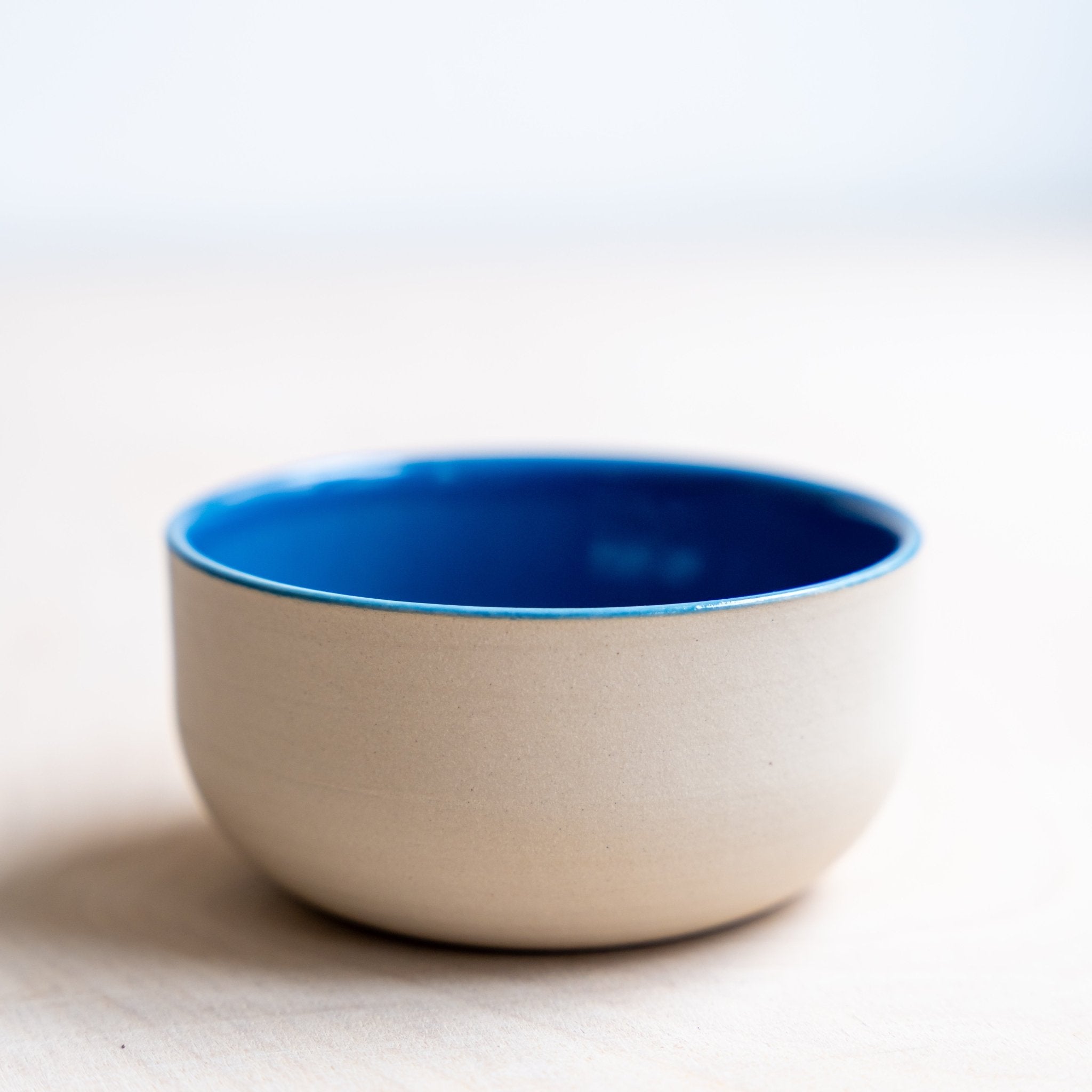 KUMO Cappuccino blau | handgemachte Tasse