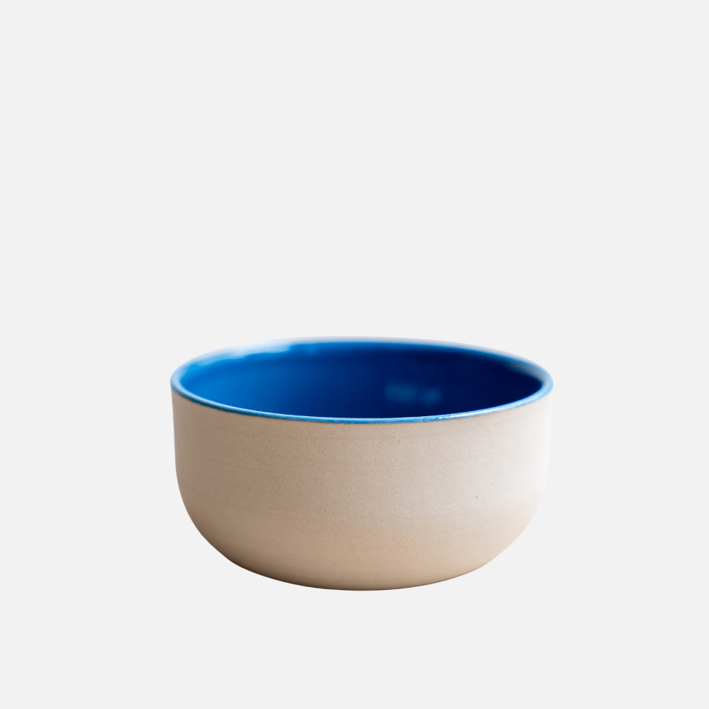 KUMO Cappuccino blau | handgemachte Tasse