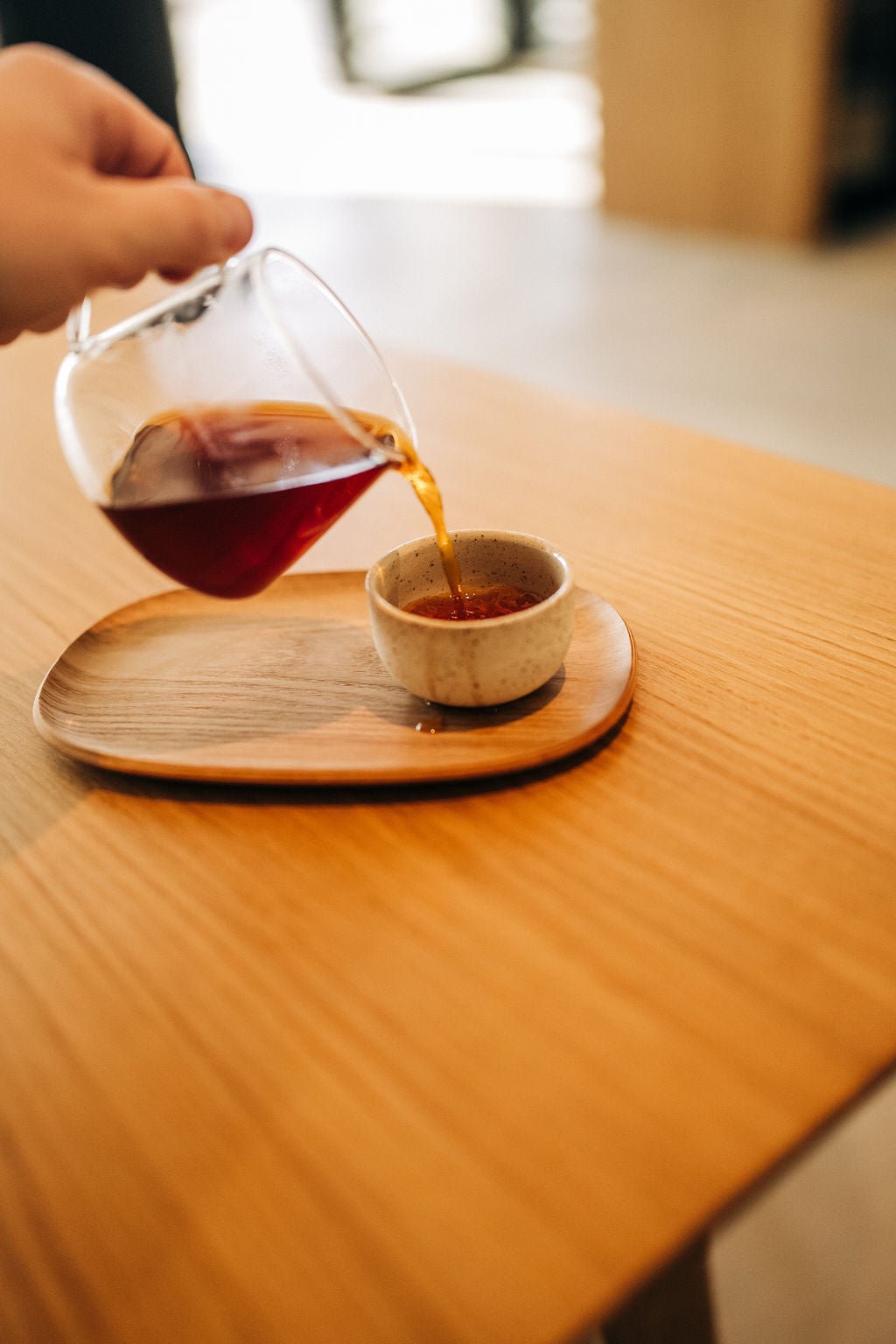 KUMO Espresso blau | handgemachte Tasse