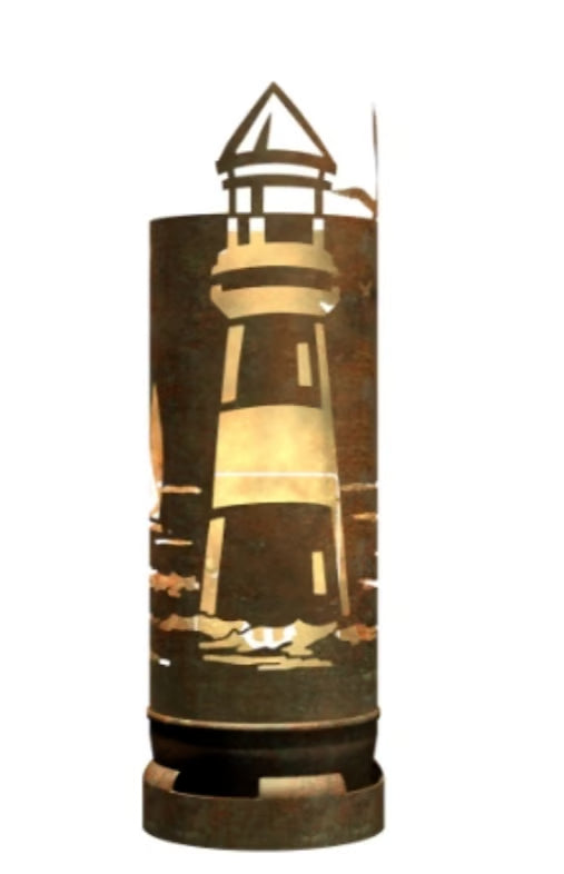 Feuertonne Leuchtturm exklusiv Design - feuertonnen.org