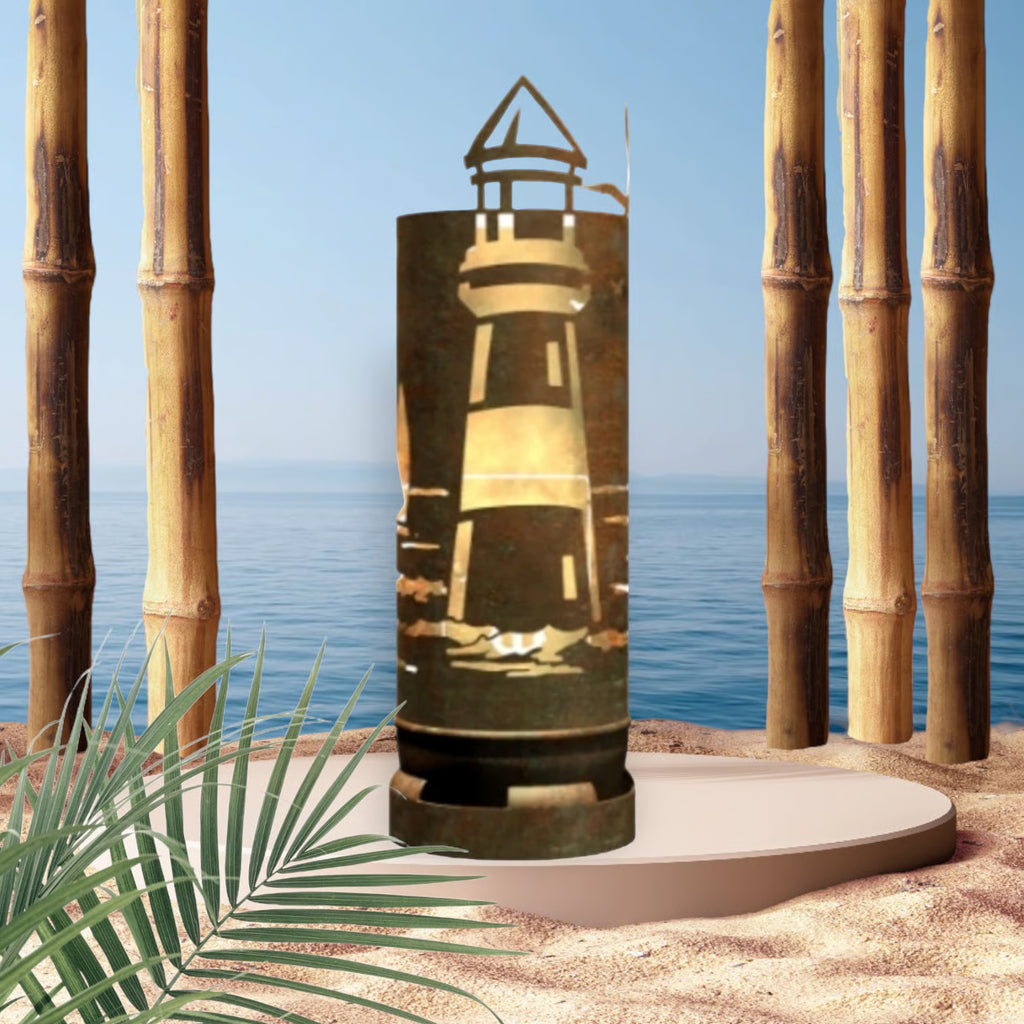 Feuertonne Leuchtturm exklusiv Design - feuertonnen.org