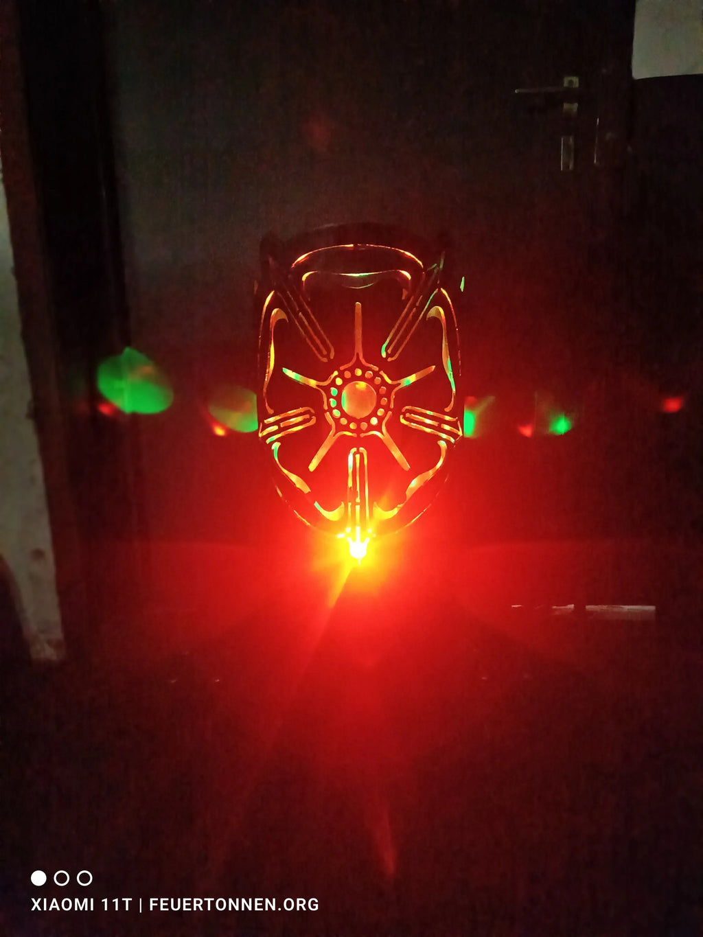 Dropslik Feuertonne Lippische Rose - feuertonnen.org