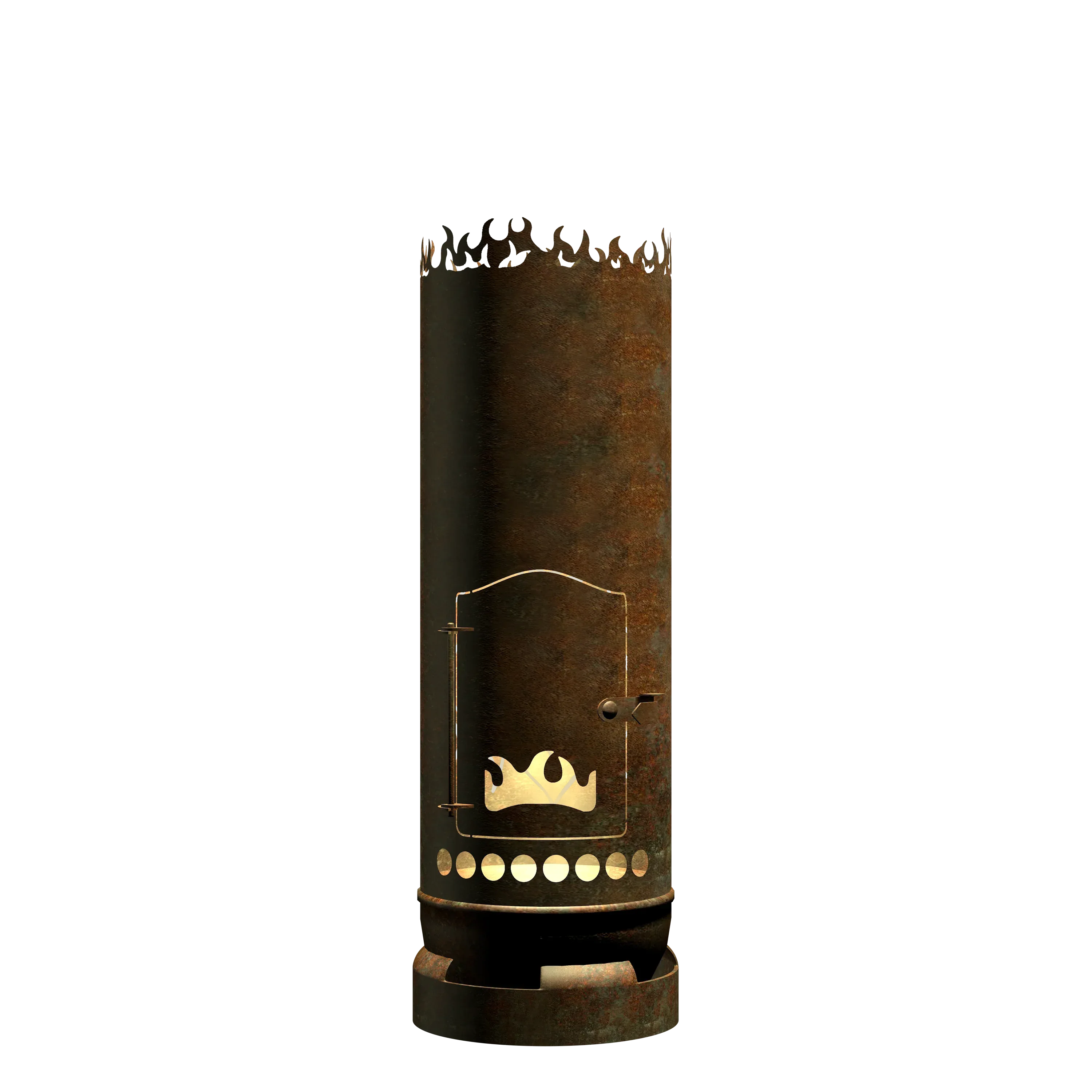 Feuertonne Löwe - feuertonnen.org