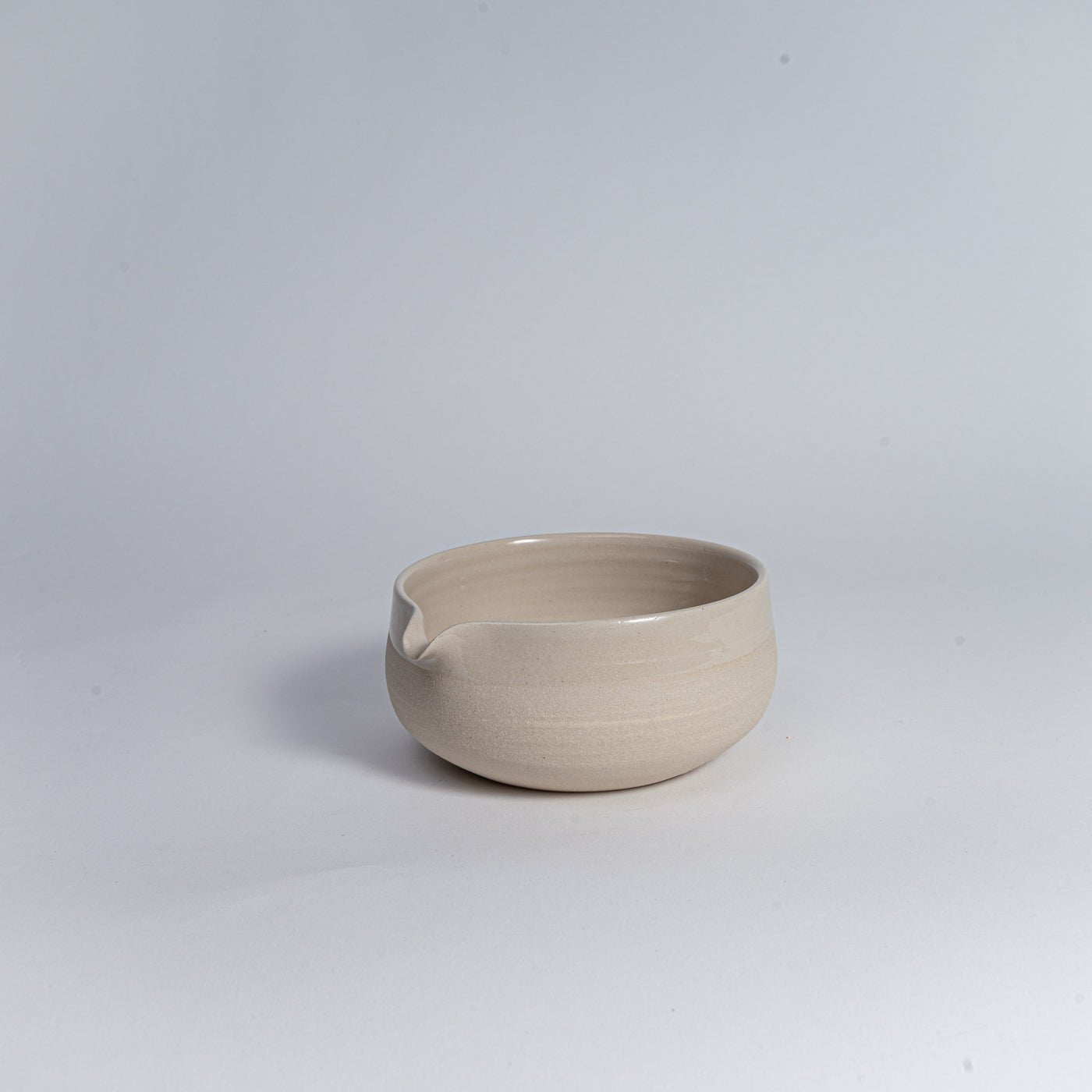 Matcha Chawan beige | handgemachte Matcha Schale