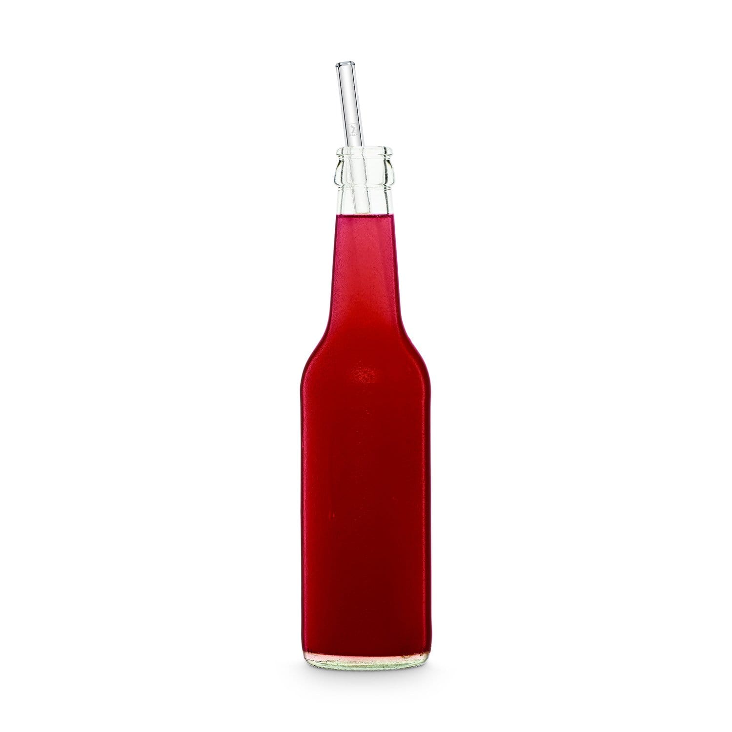 20x 27 cm Glasstrohhalme Lang für Flaschen und Karaffen 0,33 bis 0,5 Liter