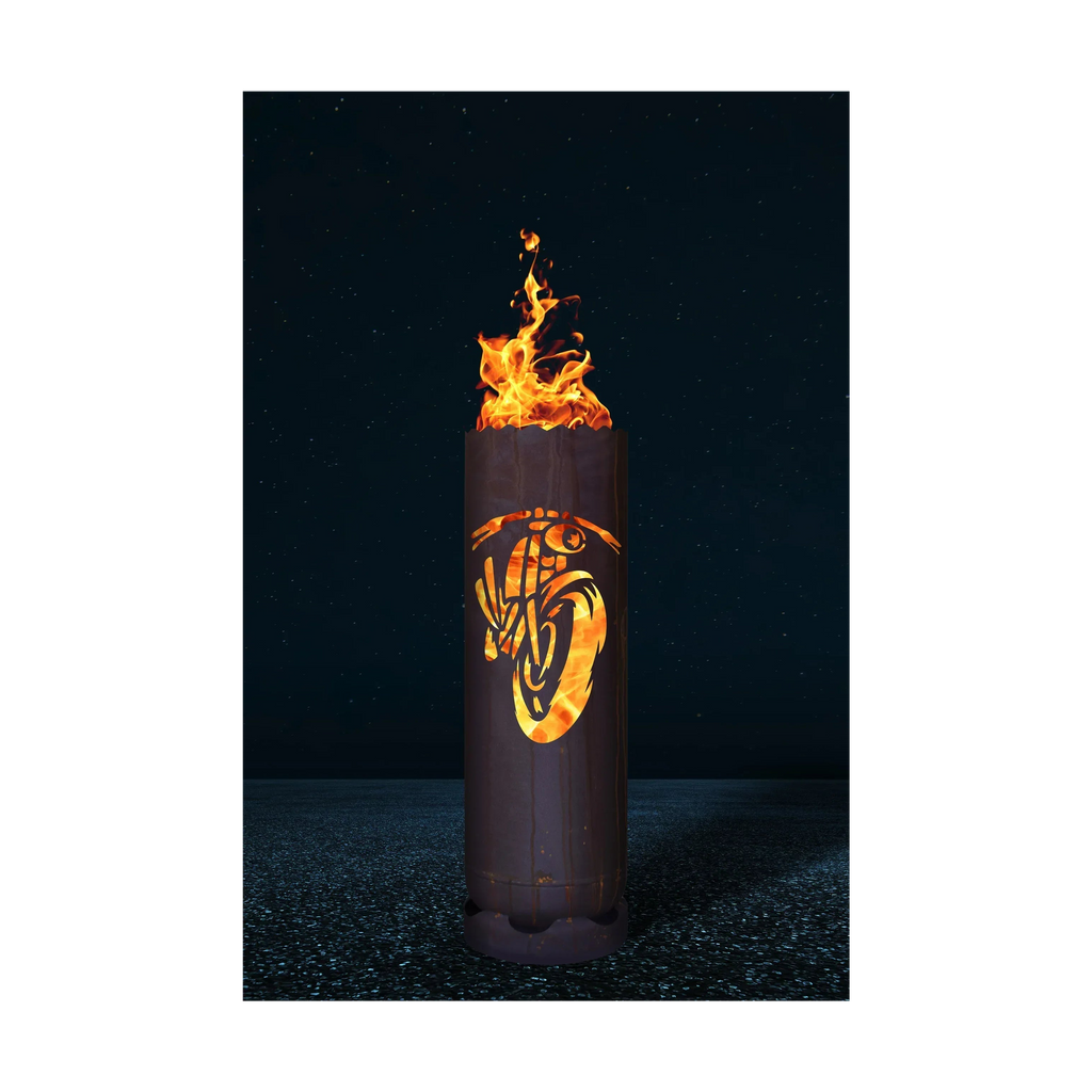 Feuertonne "Motorrad 4"