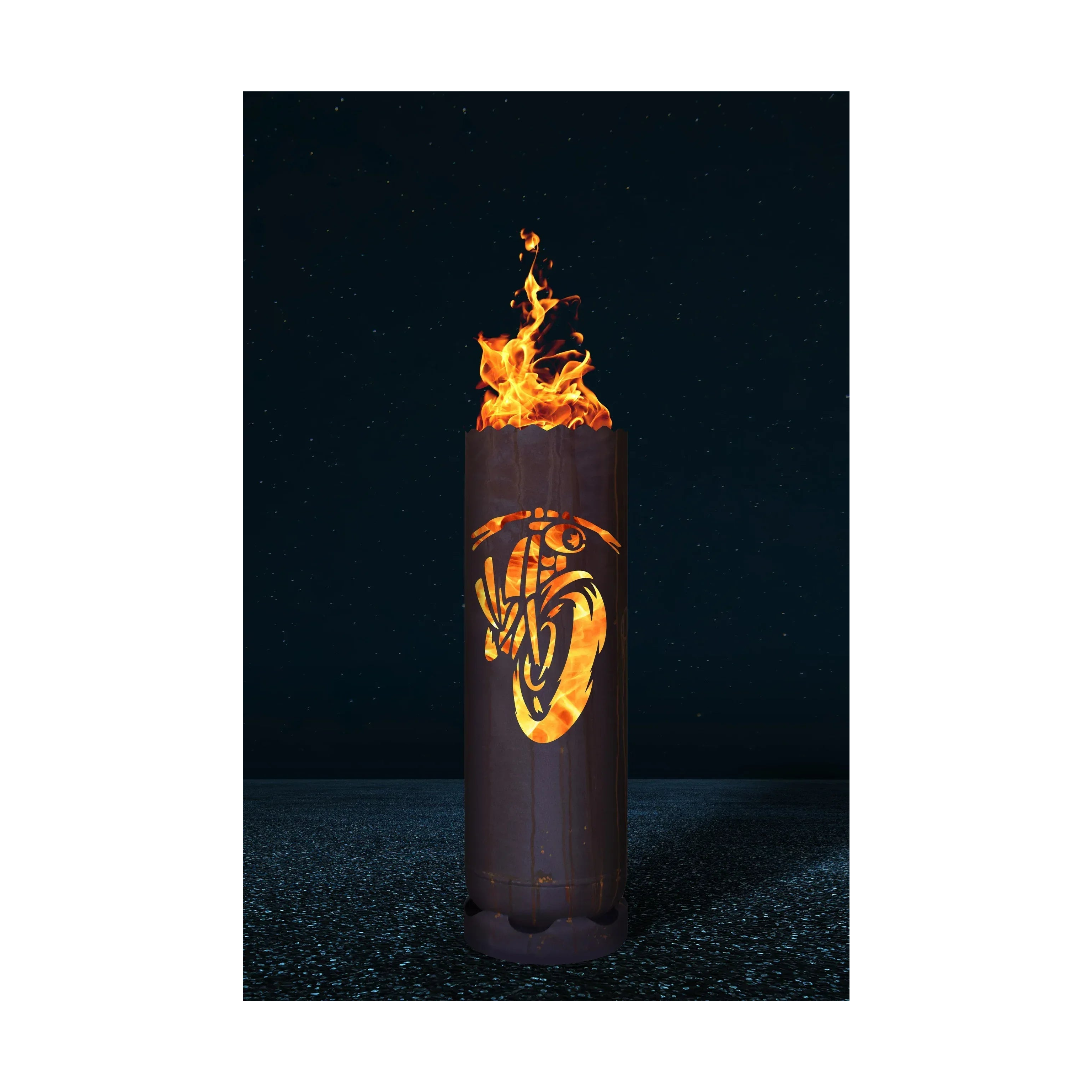 Feuertonne "Motorrad 4"