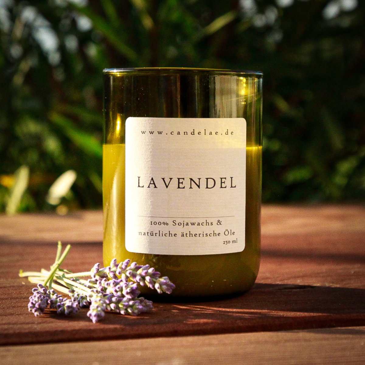 Lavender Scented Candle - Natural Soy Wax Candle for Pure Relaxation