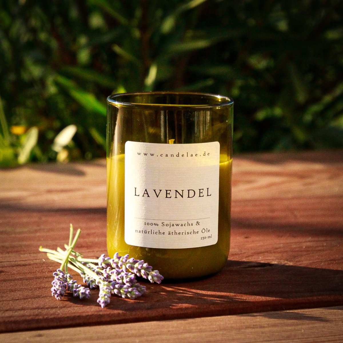 Lavender Scented Candle - Natural Soy Wax Candle for Pure Relaxation