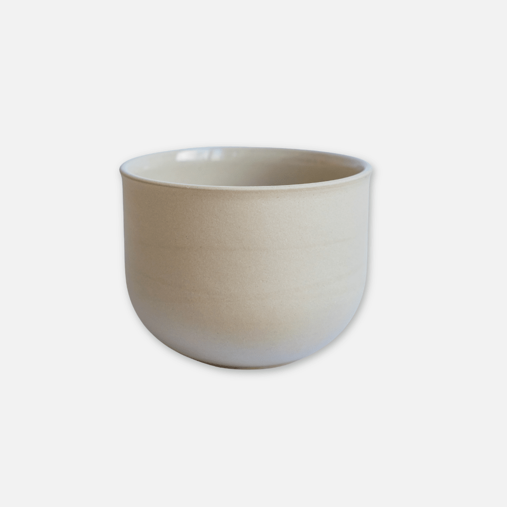 OCHA beige | handgemachte Teetasse (Matcha)